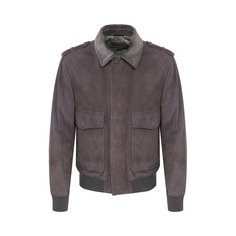 Замшевый бомбер Bottega Veneta