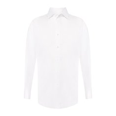 Хлопковая сорочка с воротником кент Brioni