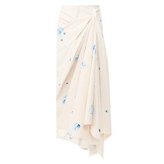 Юбка из смеси хлопка и вискозы Marni