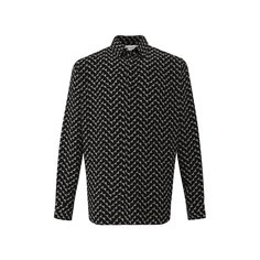 Шелковая рубашка Saint Laurent
