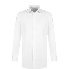 Хлопковая сорочка с воротником кент Brioni