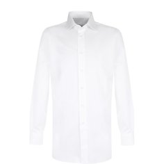Хлопковая сорочка с воротником кент Brioni