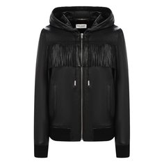 Кожаная куртка Saint Laurent