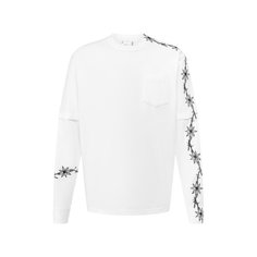 Хлопковый лонгслив Sacai