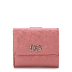 Кожаный кошелек с тиснением Dauphine Dolce & Gabbana