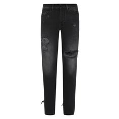 Джинсы прямого кроя Marcelo Burlon