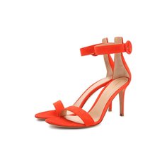 Замшевые босоножки Portofino 85 Gianvito Rossi