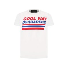 Хлопковая футболка Dsquared2