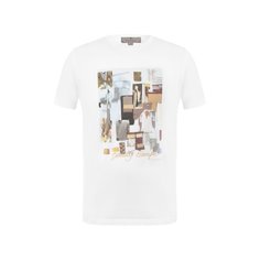 Хлопковая футболка Canali