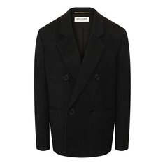 Жакет из смеси шерсти и кашемира Saint Laurent