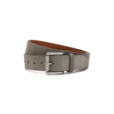 Кожаный ремень с металлической пряжкой Ralph Lauren