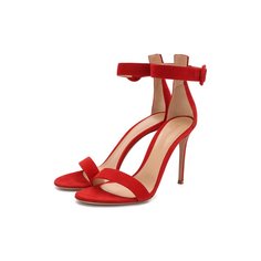 Замшевые босоножки Portofino Gianvito Rossi