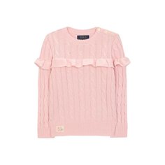Хлопковый пуловер Polo Ralph Lauren