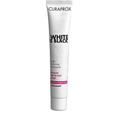 Отбеливающая зубная паста со вкусом мяты White Is Black Curaprox