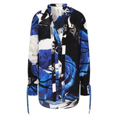 Шелковая блузка Alexander McQueen