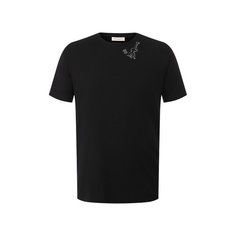 Хлопковая футболка Saint Laurent
