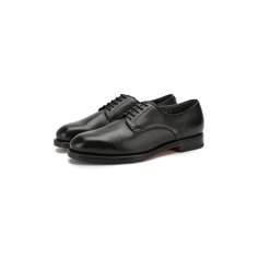 Кожаные дерби Santoni