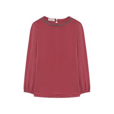 Шелковая блузка Brunello Cucinelli