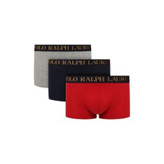 Комплект из трех хлопковых боксеров Polo Ralph Lauren