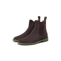 Замшевые челси Bottega Veneta