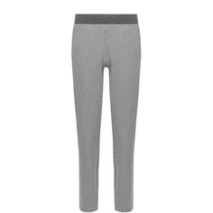 Хлопковые спортивные брюки прямого кроя Brioni
