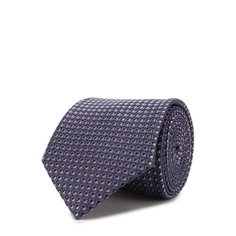 Шелковый галстук с узором Brioni