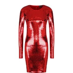 Платье-футляр с длинным рукавом и пайетками Tom Ford