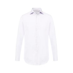 Хлопковая рубашка с воротником кент Brioni