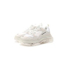 Комбинированные кроссовки Triple S Balenciaga