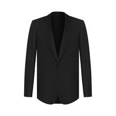 Пиджак из смеси шелка и шерсти Giorgio Armani