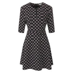 Платье с поясом Kenzo