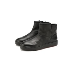 Кожаные ботинки Santoni