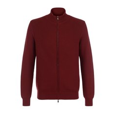 Кардиган на молнии из смеси хлопка и кашемира Brioni