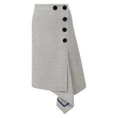 Шерстяная юбка Sacai