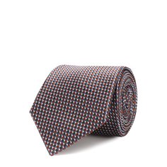 Шелковый галстук с узором Brioni