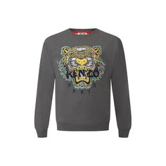 Хлопковый свитшот с вышивкой Kenzo