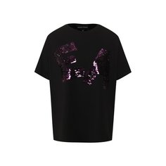 Хлопковая футболка Emporio Armani