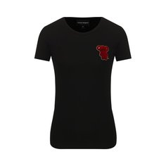 Хлопковая футболка Emporio Armani