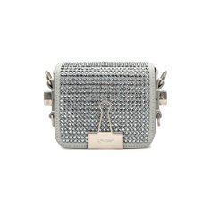 Сумка Crystal Binder Clip baby Off-White