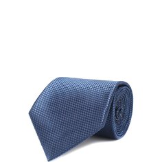 Шелковый галстук с узором Ermenegildo Zegna