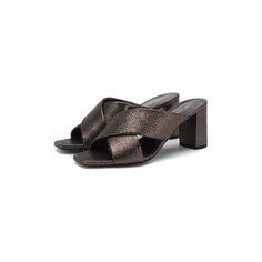 Кожаные мюли LouLou Saint Laurent