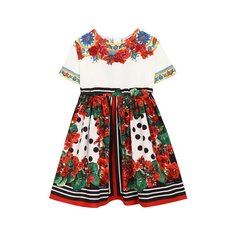 Хлопковое платье Dolce & Gabbana
