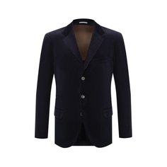 Хлопковый пиджак Brunello Cucinelli