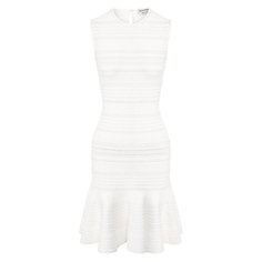 Платье из вискозы Alexander McQueen