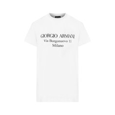 Футболка из вискозы Giorgio Armani