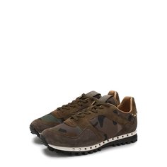 Комбинированные кроссовки Valentino Garavani Rockrunner Valentino