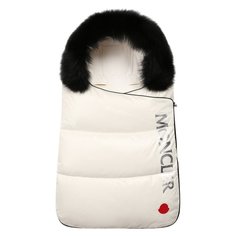 Конверт с меховой отделкой Moncler Enfant