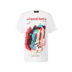 Хлопковая футболка Dsquared2