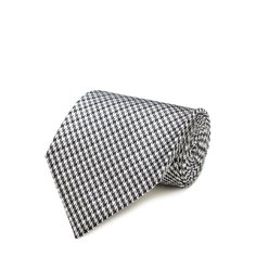 Шелковый галстук с узором houndstooth Tom Ford