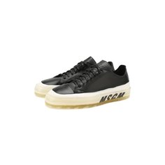 Кожаные кеды MSGM